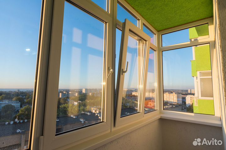 Остекление балконов / Утепление балконов