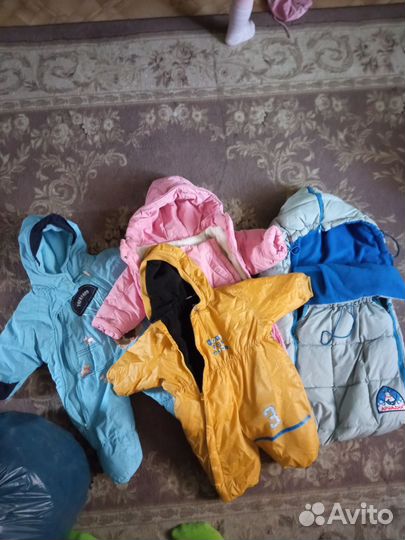 Детские вещи пакетом для девочек от0до6