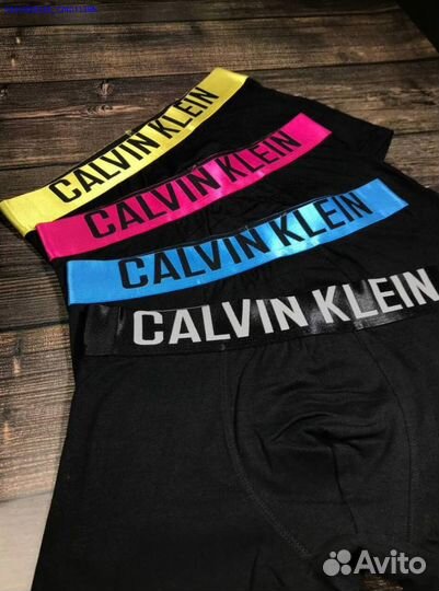 Трусы мужские боксеры Calvin Klein хлопок