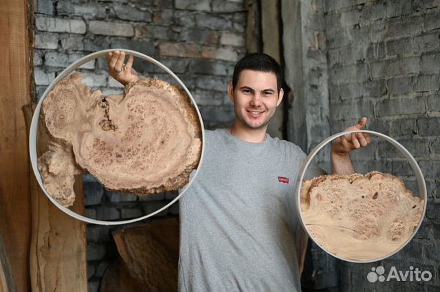 Слэбы и спилы дерева