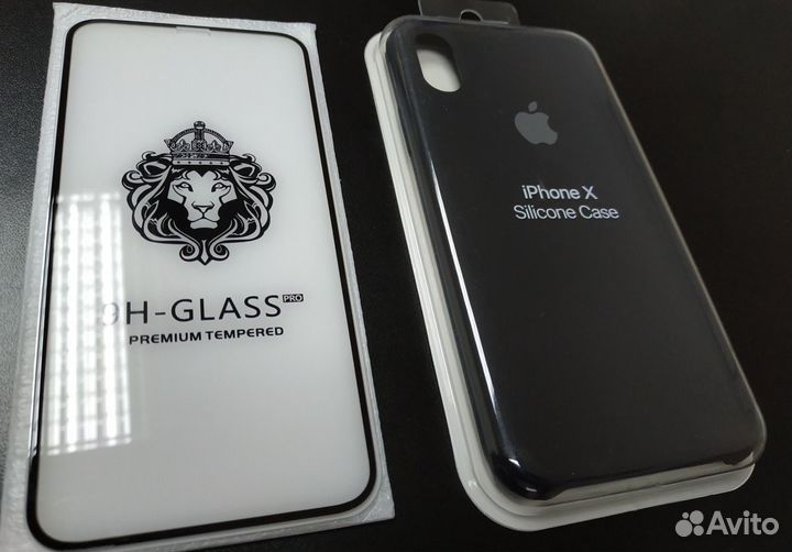 При любом ремонте iPhone (чехол+стекло)