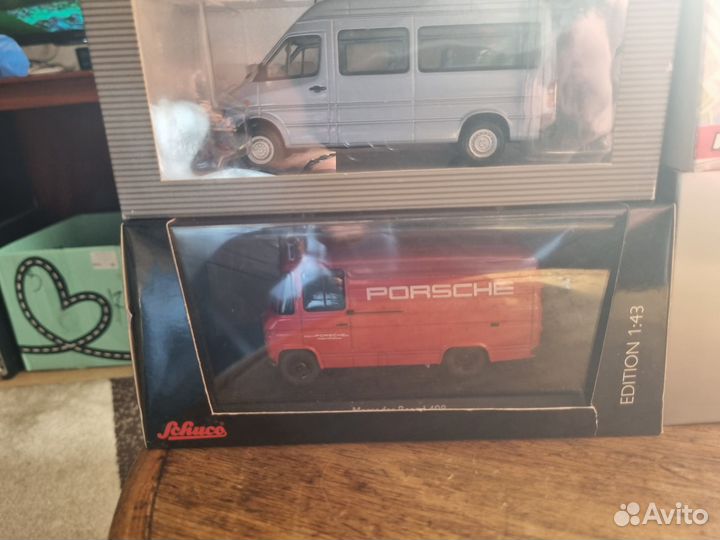 Модели грузовиков и микроавтобусов 1:43