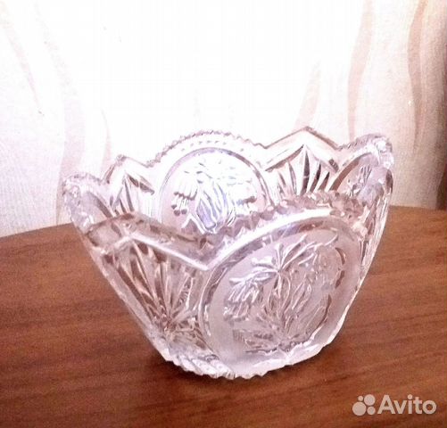 Хрустальные вазы, конфетницы, салатницы