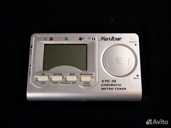 Хроматический тюнер метроном Maxtone CTC-30