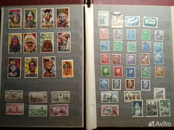 Альбом с марками. Цена за все