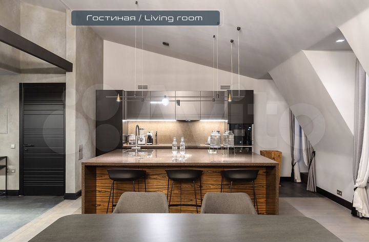 3-к. квартира, 180 м², 5/5 эт.