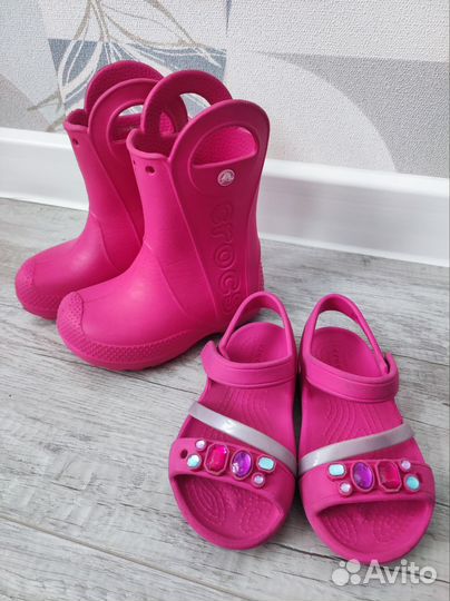 Сапоги сандали crocs c8