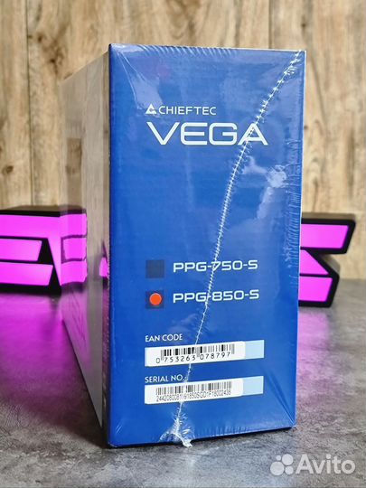 Блок питания 850w Chieftec Vega PPG-850-S