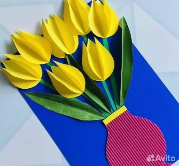 Открытки/аппликации/поделки 8 марта