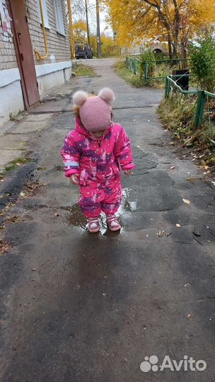 Комбинезон зимний для девочки