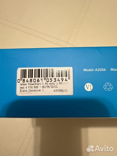 Зарядное устройство Anker PowerPort PD 5 port 60W