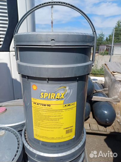 Трансмиссионное масло Shell Spirax S4 AT 75W-90