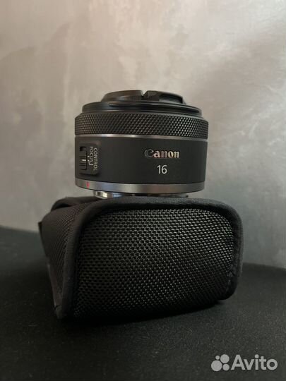 Canon RF 16mm f2.8 stm