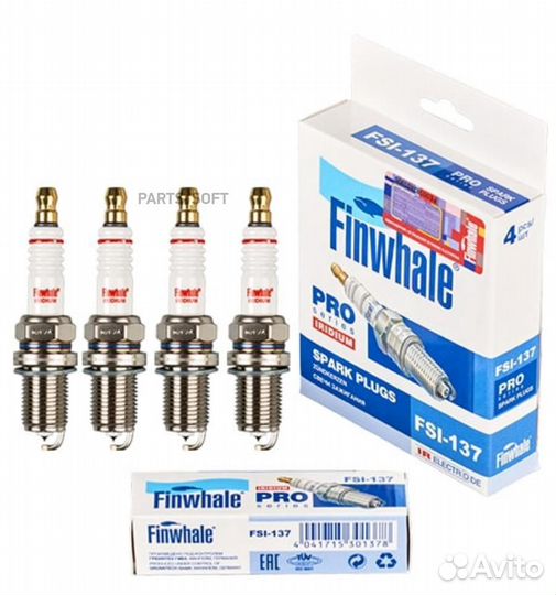 Finwhale FSI137 Свеча зажигания Ir Finwhale FSI137