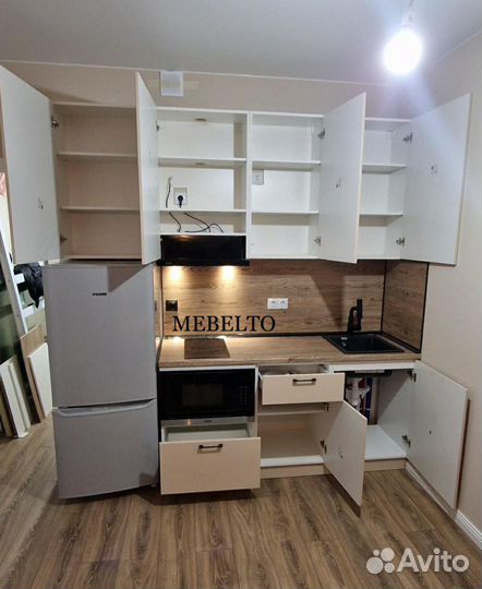 Кухня в новостройку прямая