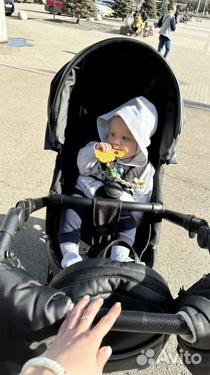 Коляска 2 в 1 riko basic delta