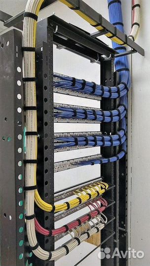 Монтаж слаботочных систем, скс, лвс