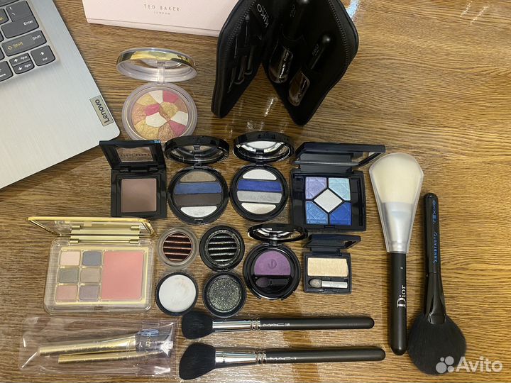 Тени Dior, Mac, bobbi brown,Armani