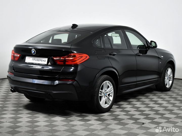 BMW X4 2.0 AT, 2016, 60 155 км