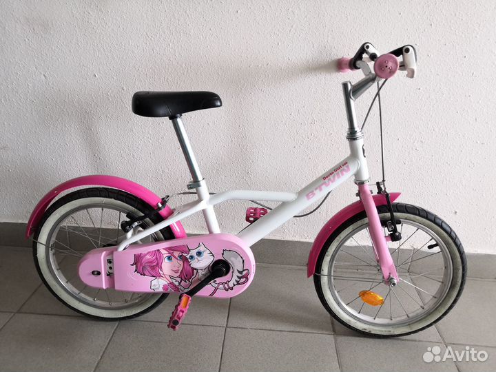 Детский велосипед 16 дюймов BTwin Декатлон 4-7 лет