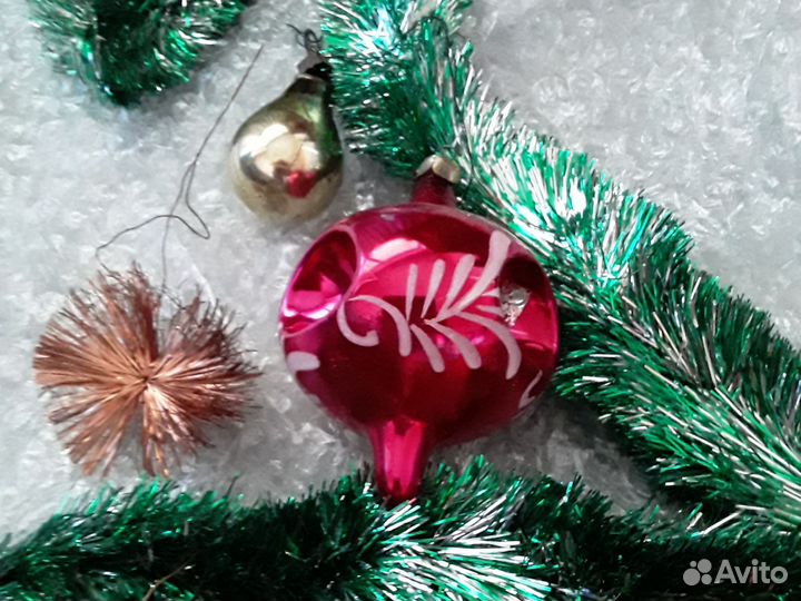 Елочные игрушки СССР