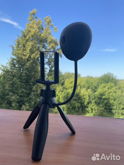 Штатив для телефона с лампой