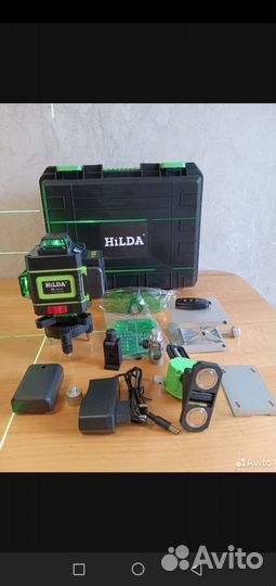 Hilda 4D.Новые лазерные уровни 16 линий