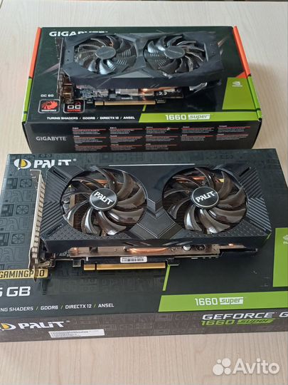 Видеокарта gtx 1660 super 6gb