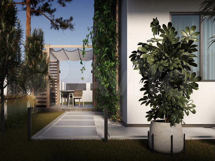 Дом 200 м² на участке 4 сот.