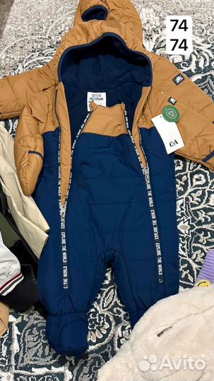 Комбинезон демисезонный 62 68 74 80