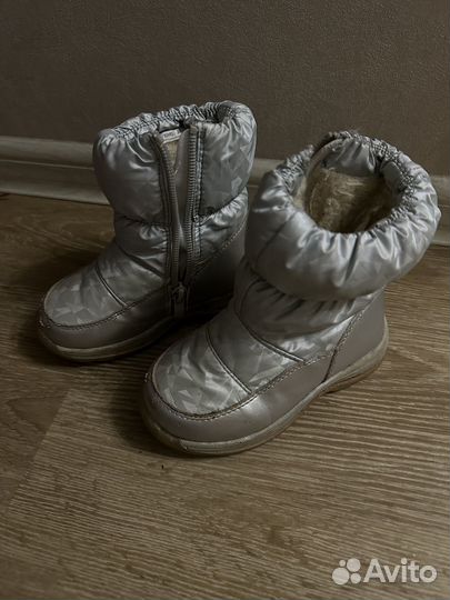 Сапоги зимние на девочку