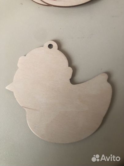 Деревянные подвесные птички