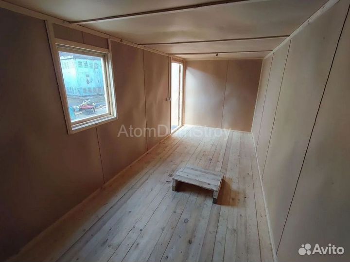 Новые деревянные бытовки