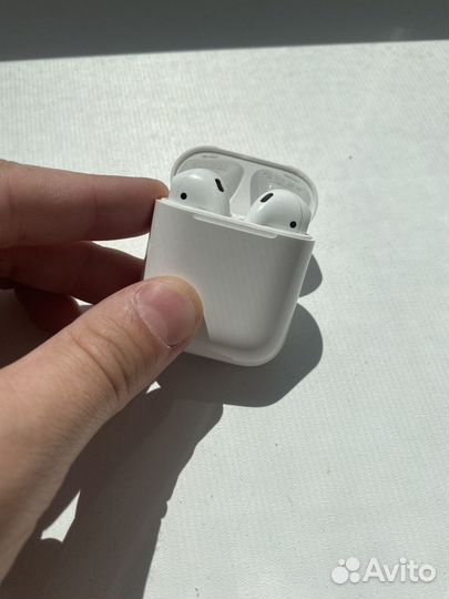 Беспроводные наушники apple airpods 1 оригинал