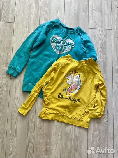 Вещи пакетом на девочку