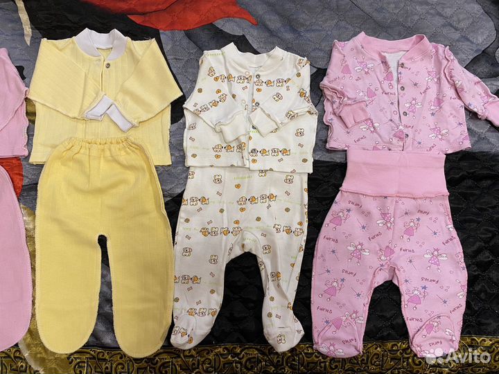 Детские вещи на девочку кофты штаны ползунки