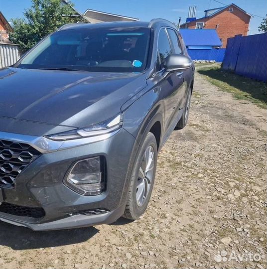 Hyundai Santa Fe 2.2 AT, 2019, 154 822 км