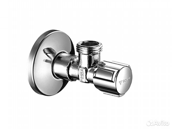 Вентиль, Schell, Comfort, 1/2 / 1/2, угловой, цвет