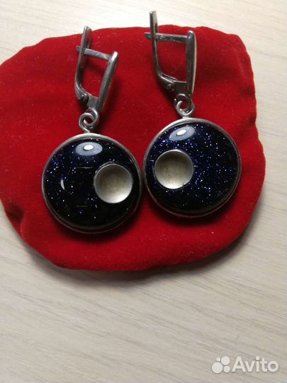 Серебряные серьги