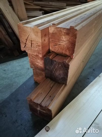 Профилированный брус камерной сушки
