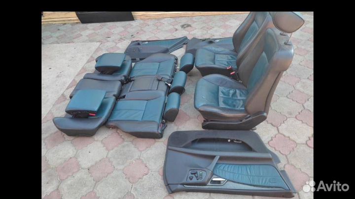 Салон кожаный designa w210 универсал