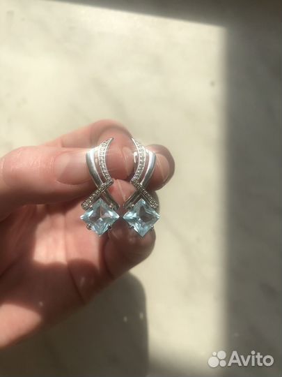 Серебряные серьги