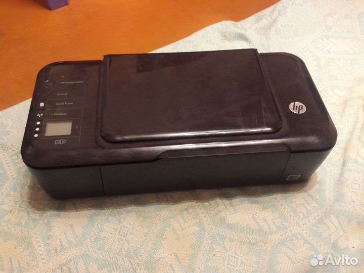 Принтер струйный hp deskjet 3000 (без картриджей)