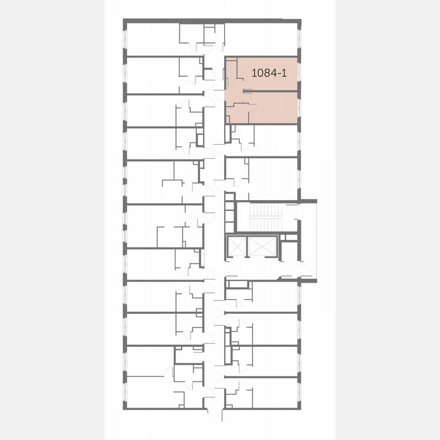 1-к. апартаменты, 40,2 м², 7/17 эт.