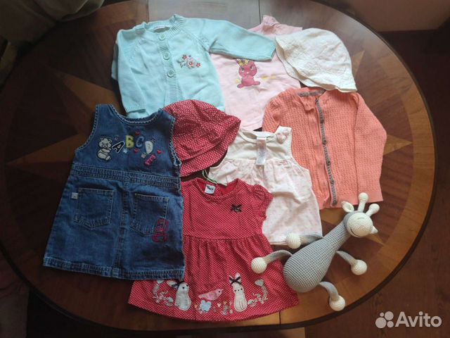 Вещи для девочки 6-18 месяцев