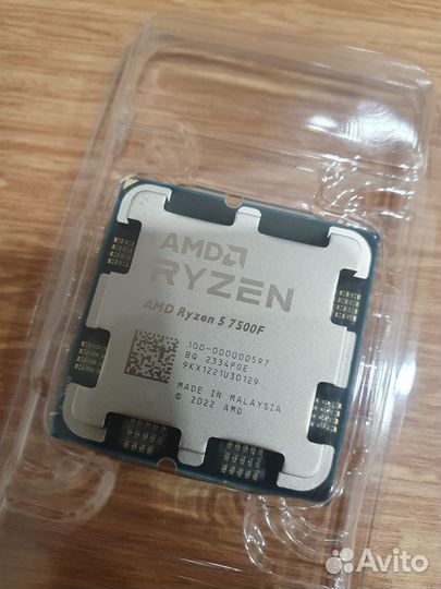 Новый процессор AMD Ryzen 5 7500F