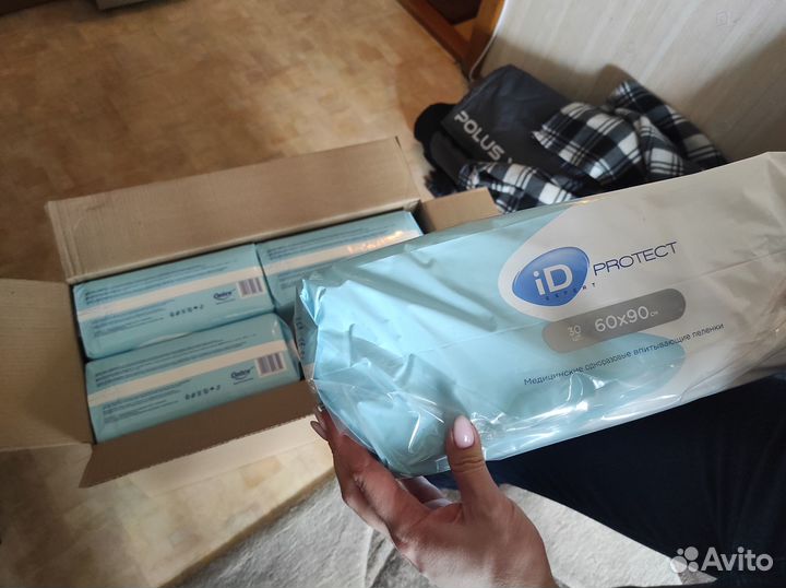 Пеленки медицинские одноразовые 60х90