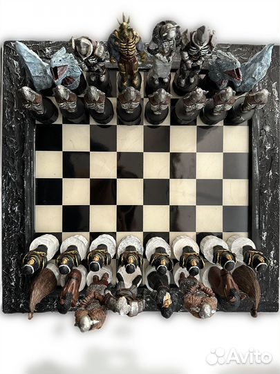 Шахматы Ведьмак ручной работы