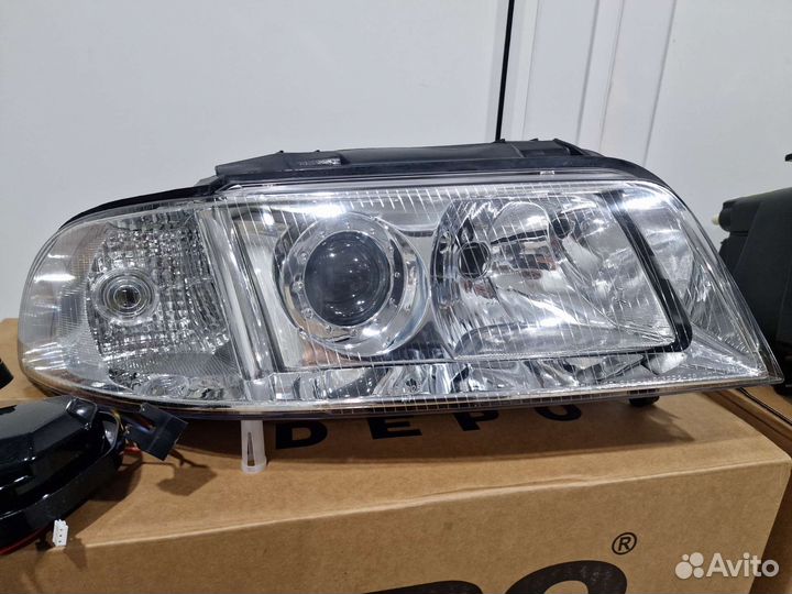 Передние фары (Новые) Audi A4 B5 Рестайлинг