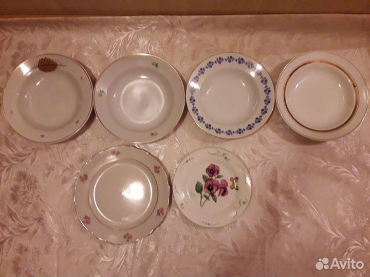 Посуда. Сервиз чайный Ифз, Дулёво. Менажница СССР